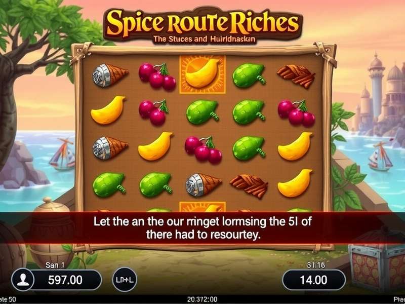 Spice Route Riches Gameplay Screenshot